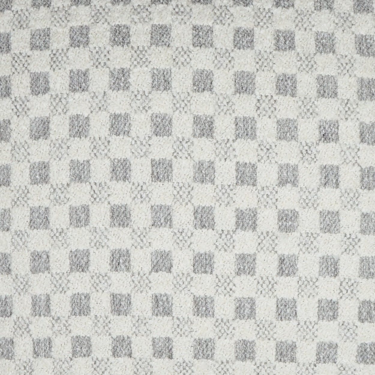 D.V. KAP HOME 24" x 24" Suffolk Pillow - Ivory Farmhouse, Traditional, Plaid - Check - 3608-I-2424