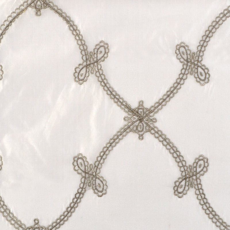 Duralee Monogram 500089H | 15-Grey Drapery - 361415