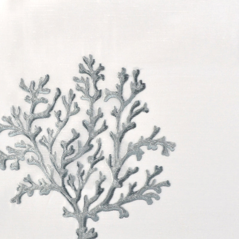 Duralee Monogram 500078H | 50-Natural/Blue Drapery - 361747