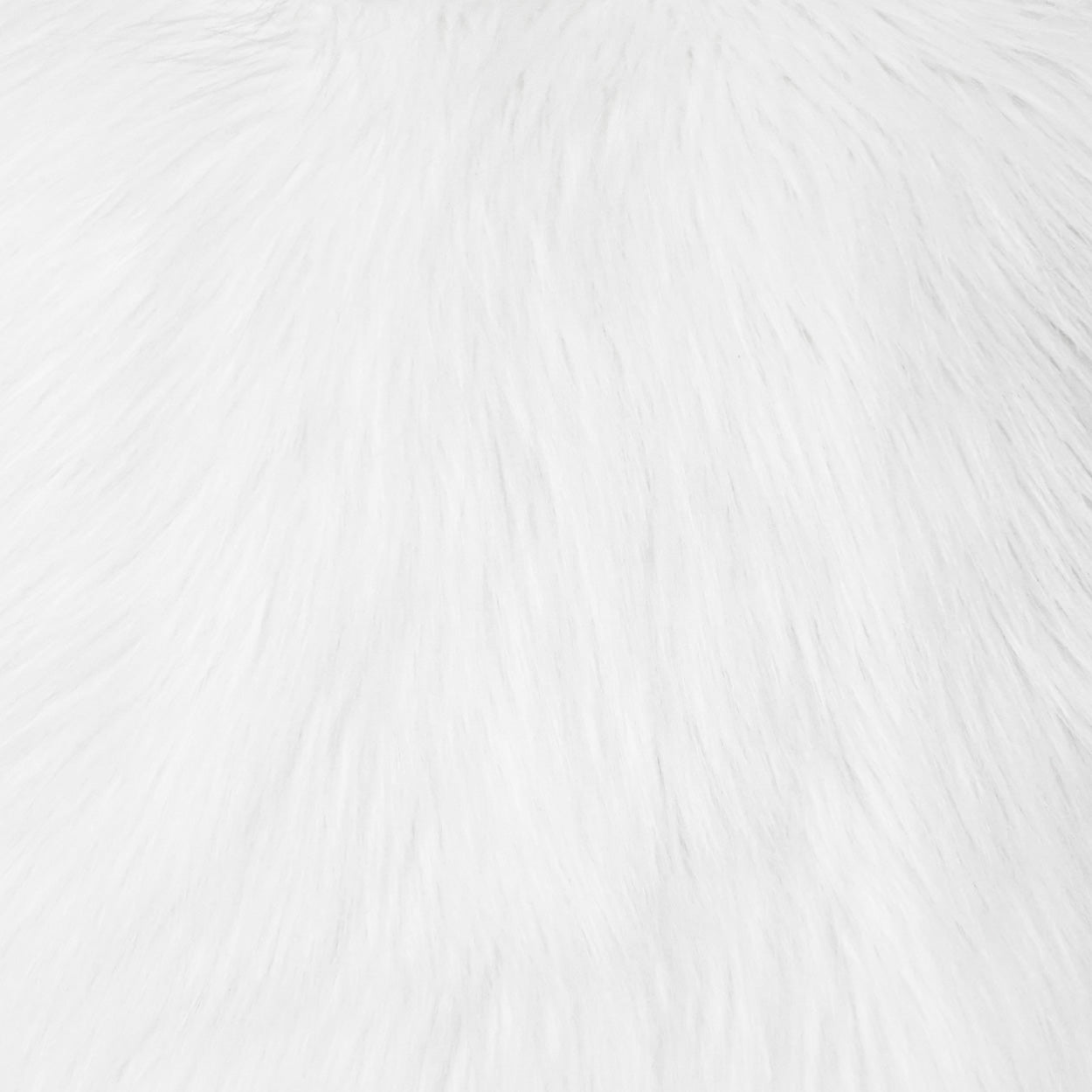 D.V. KAP HOME 3643-W-YARD Arctic Fox Fabric - White Faux Fur White - Arctic Fox
