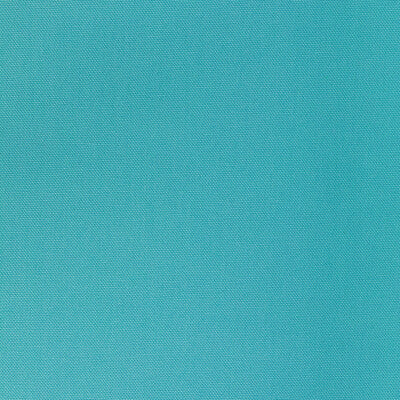 Vibrant turquoise fabric with a smooth texture, perfect for upholstery or craft projects.