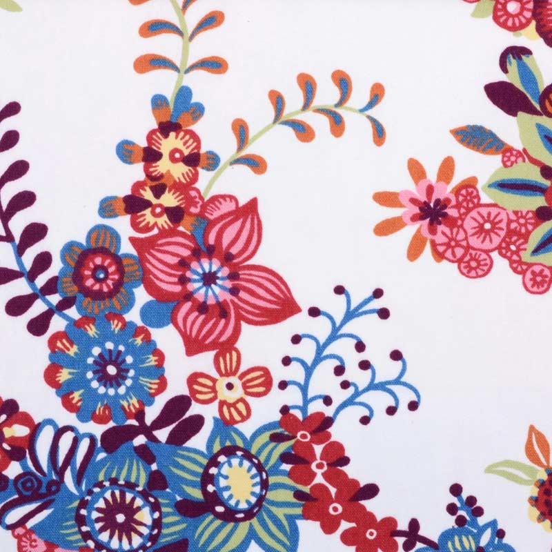 Duralee 72081 | 224-Berry Print - 366799