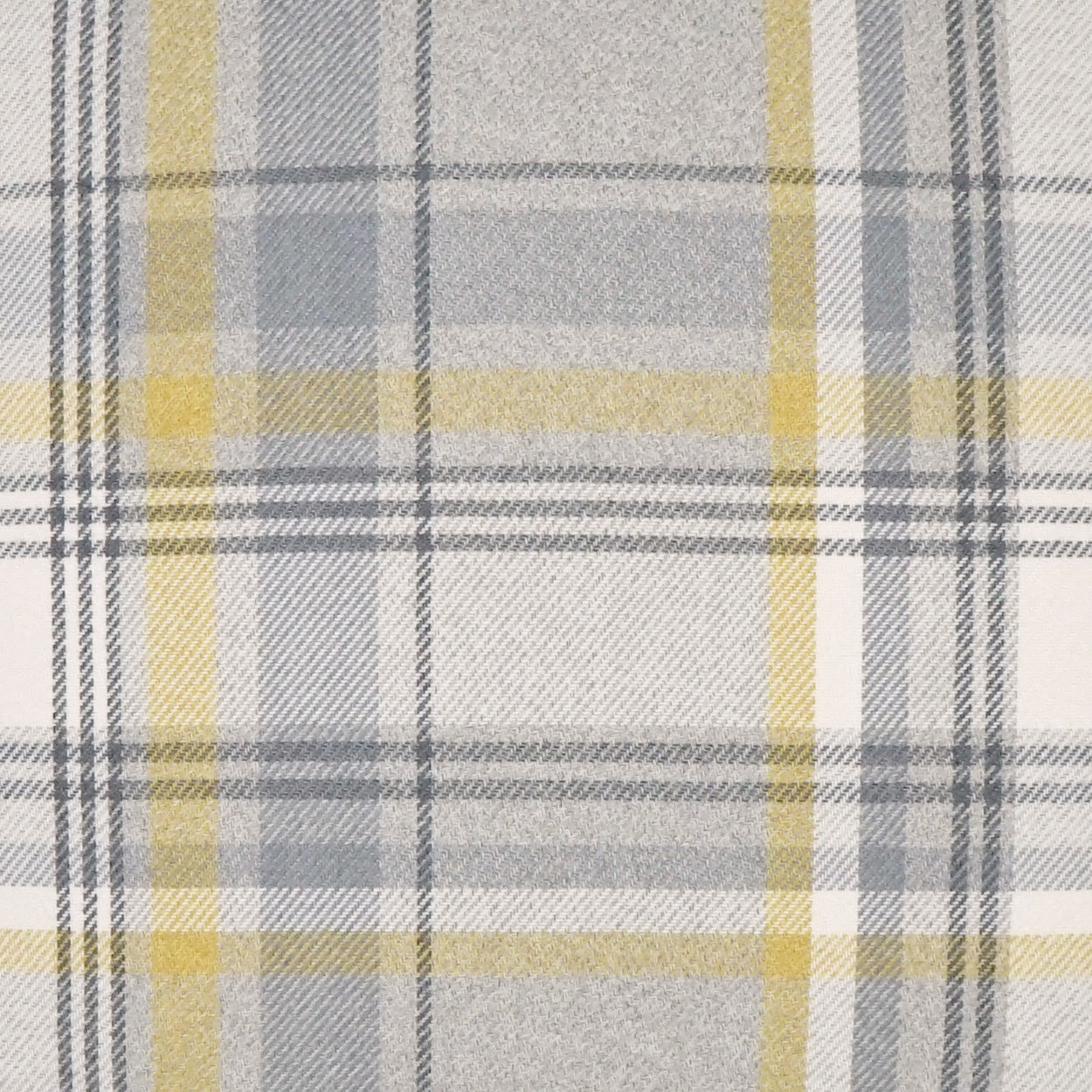 D.V. KAP HOME 24" x 24" Tartan Pillow - Charcoal Plaid - Check, Traditional, Farmhouse - 3671-C-2424