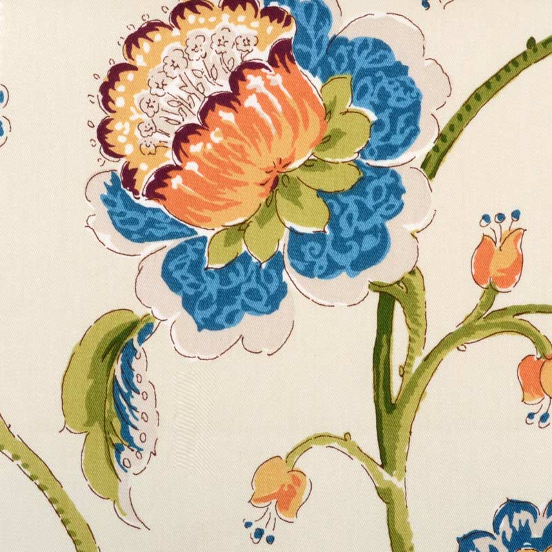 Duralee 72085 | 57-Teal Print - 367694