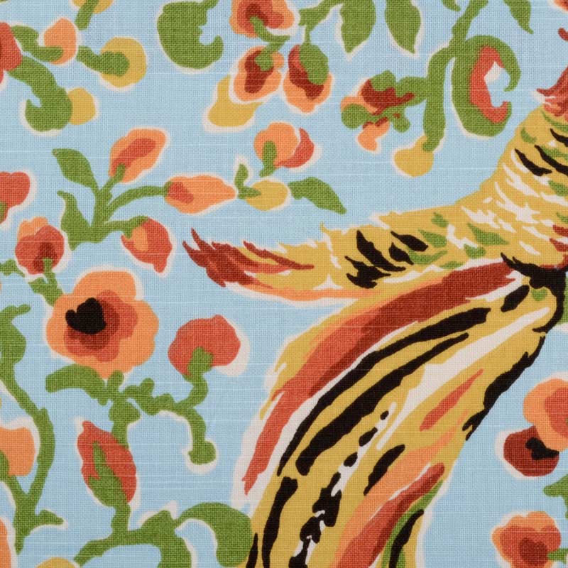 Duralee 72082 | 7-Light Blue Print - 368009