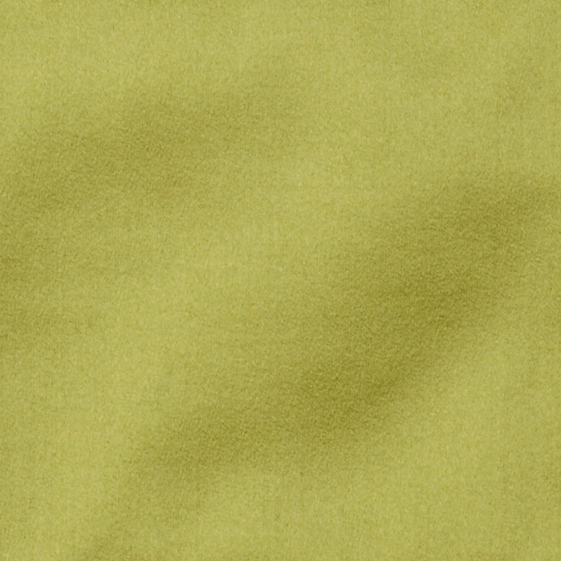 Olive-yellow suede-like fabric texture; soft, warm close-up for upholstery or clothing use