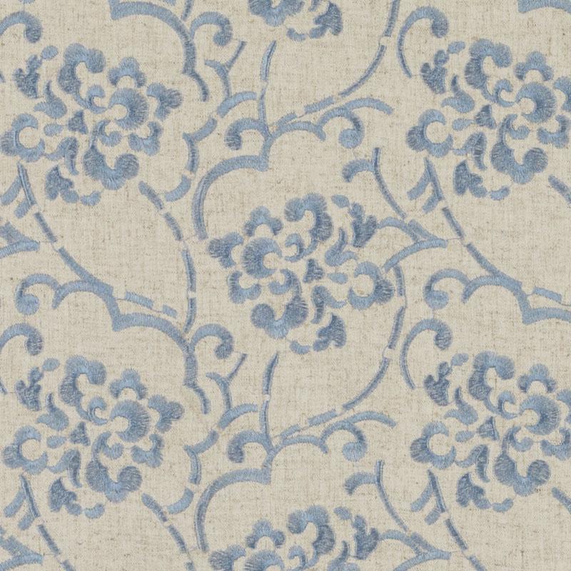 Duralee Suburban Home 73034 | 693-Natural/Aqu Upholstery - 371466