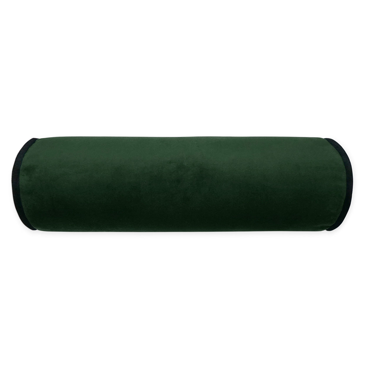 D.V. KAP HOME 7" x 21" Posh Roll Pillow - Forest Solid, Transitional - 3731-F-0721