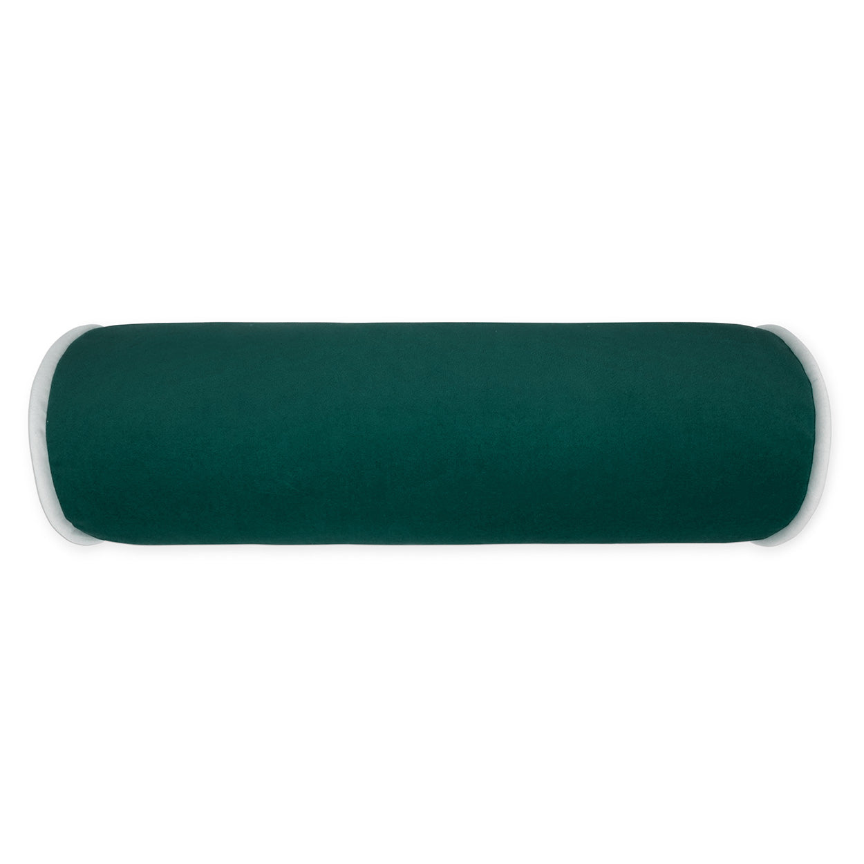 D.V. KAP HOME 7" x 21" Posh Roll Pillow - Teal Solid, Transitional - 3731-T-0721