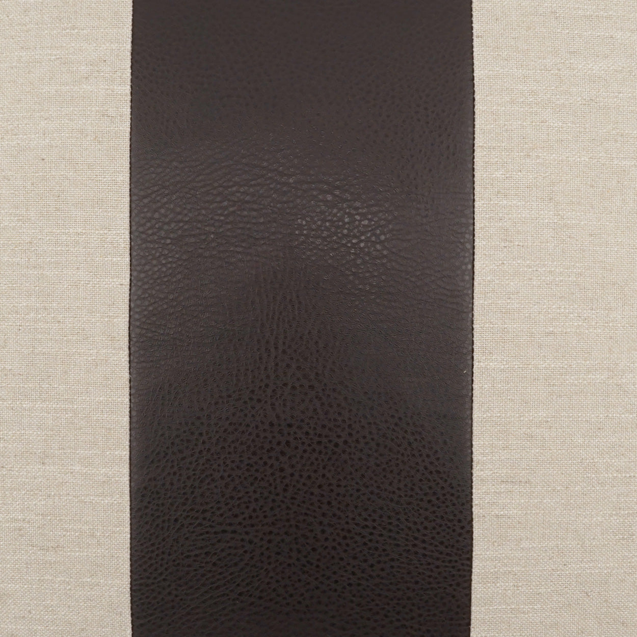 D.V. KAP HOME 24" x 24" Rodeo Band Pillow - Chocolate Western Chic, Farmhouse, Band / Ribbon - 3767-C-2424