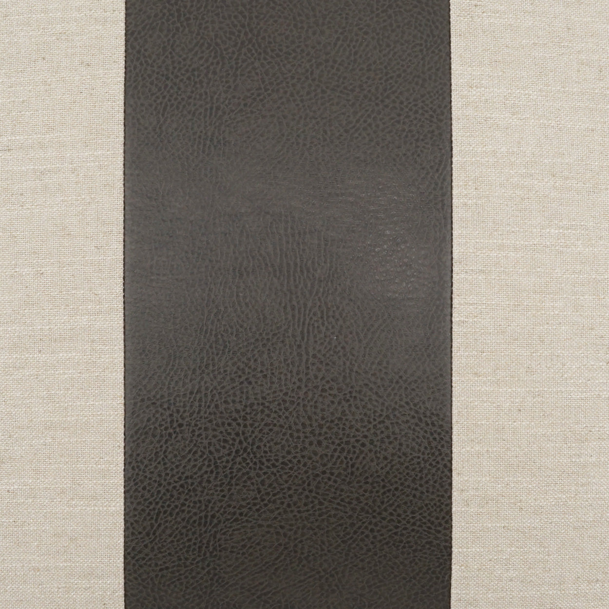 D.V. KAP HOME 24" x 24" Rodeo Band Pillow - Grey Western Chic, Farmhouse, Band / Ribbon - 3767-G-2424