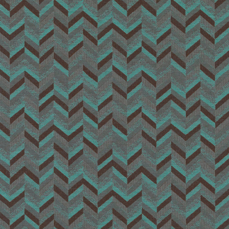 Duralee Contract 90920 | 680-Aqua/Cocoa Upholstery - 376725