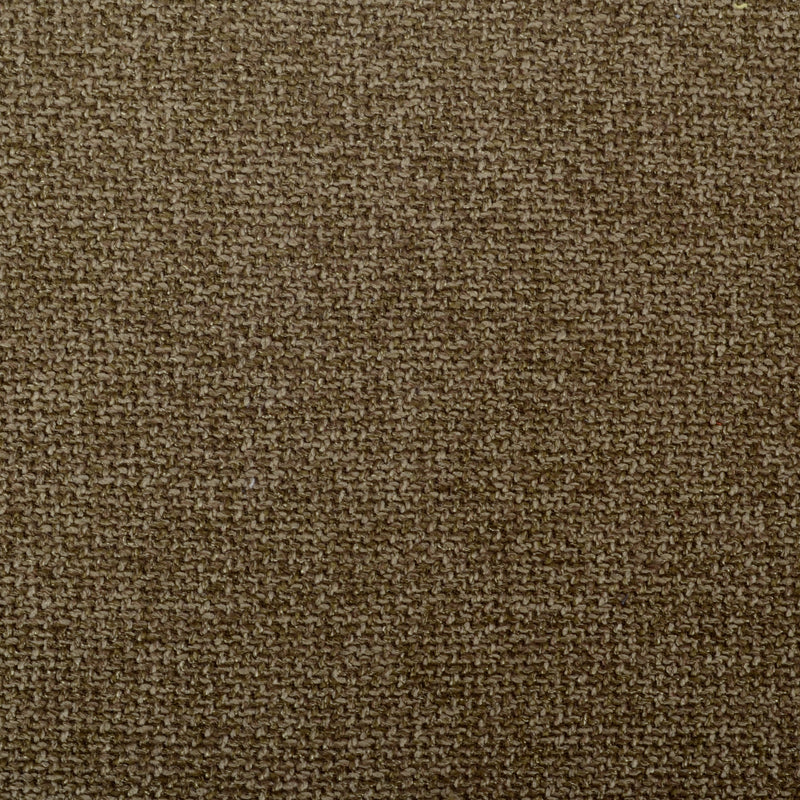 Brown textured loop-pile upholstery fabric with warm earthy tones; dense woven material.