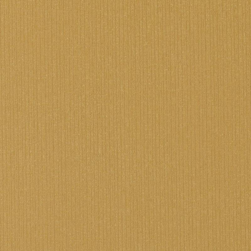 Mustard-yellow ribbed fabric swatch with vertical knit texture; upholstery fabric.