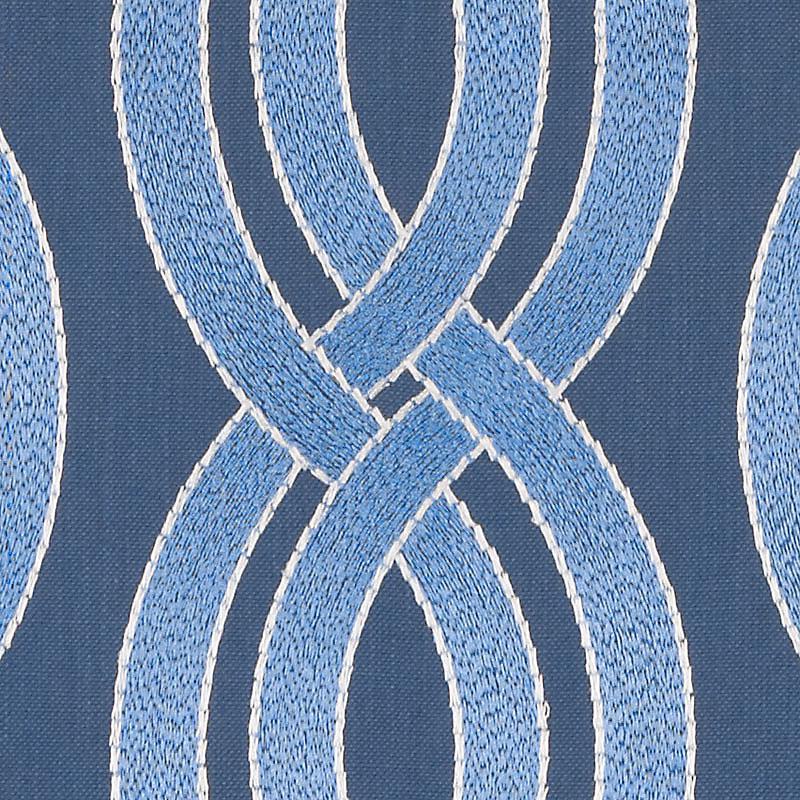 Duralee Da61333 | 207-Cobalt Print - 379314