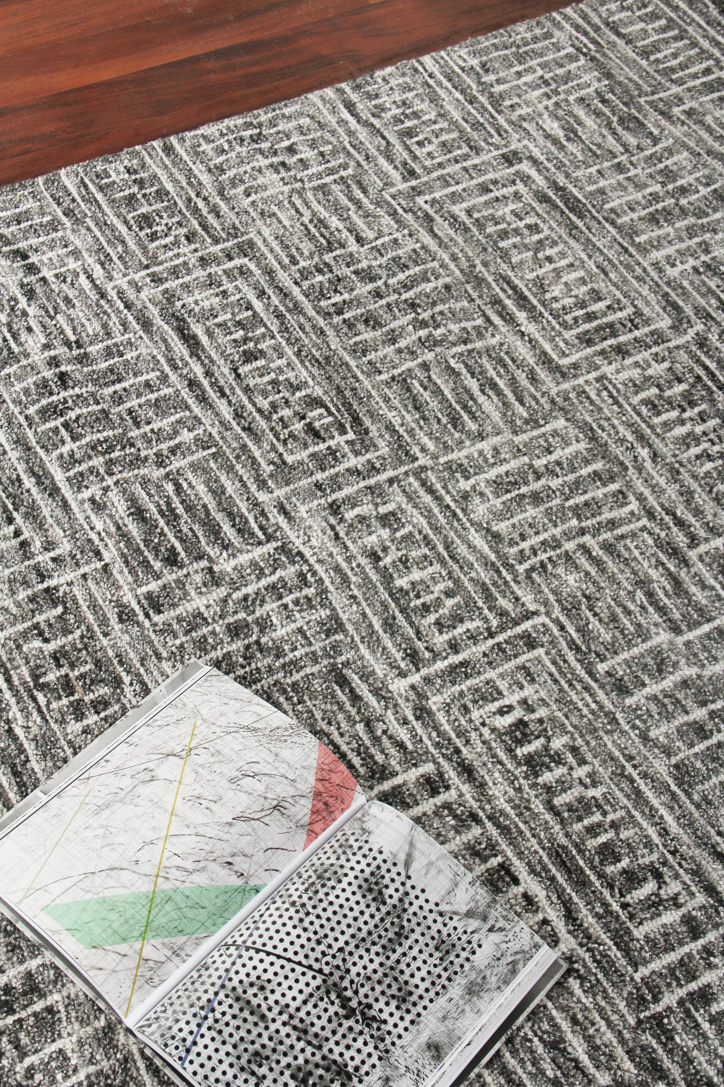 EXQUISITE RUGS Aldridge Indoor Hand Knotted - 3810-6'X9'