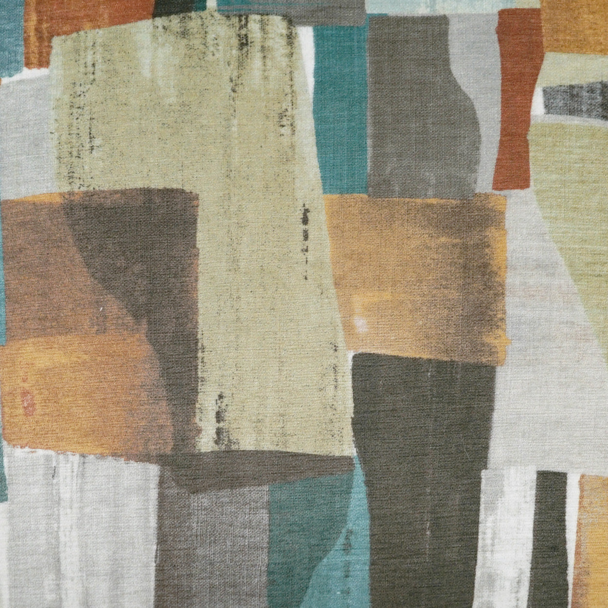 D.V. KAP HOME 24" x 24" Build Pillow - Peacock Abstract, Modern - 3828-P-2424