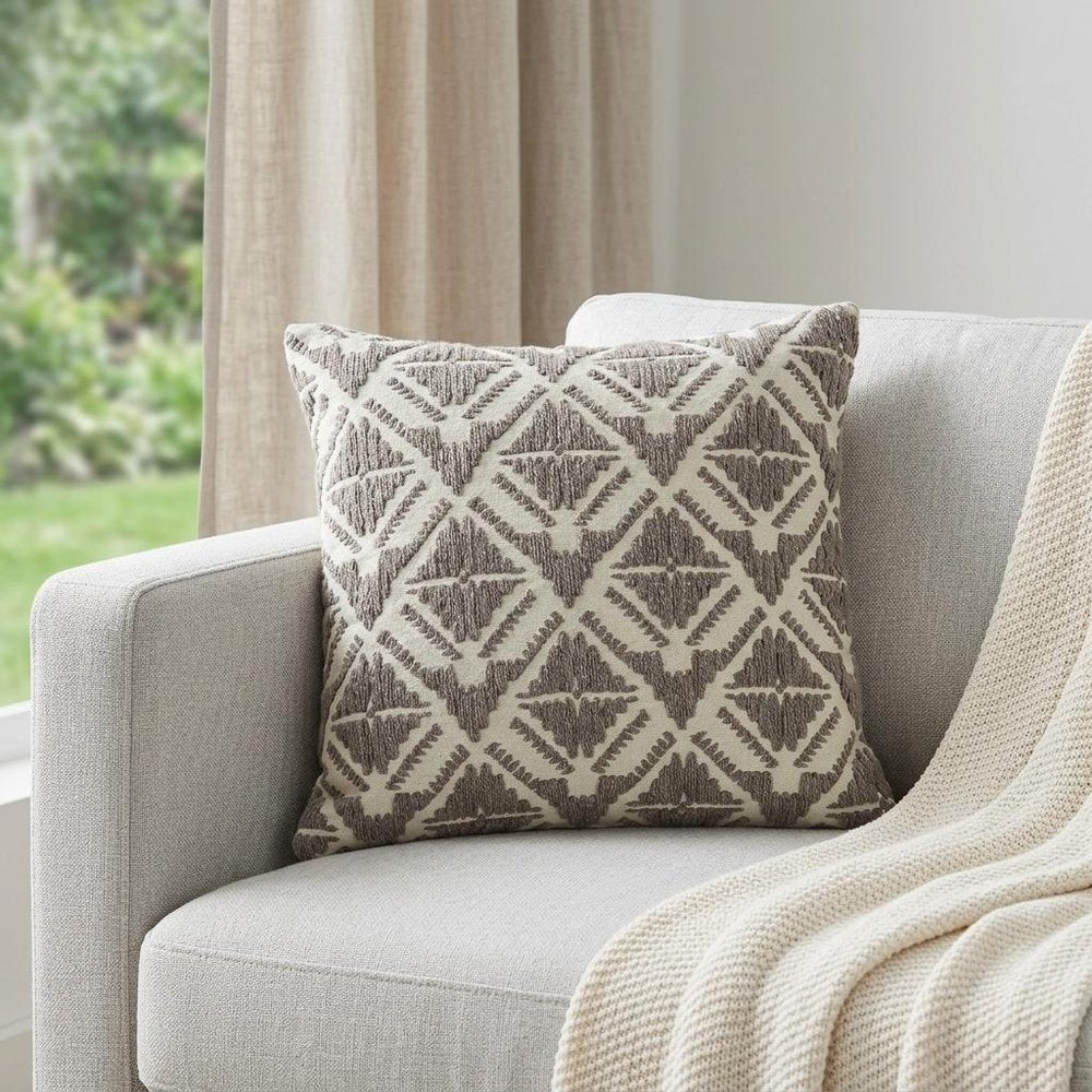 Antique Light Toned Throw Pillow