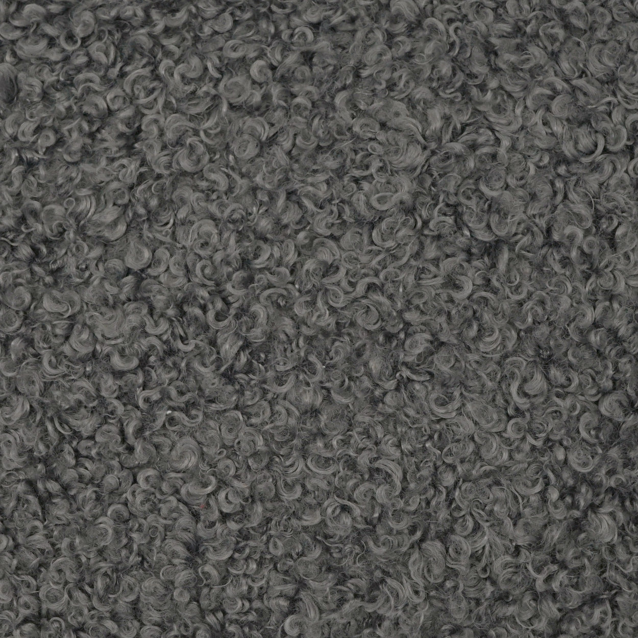 D.V. KAP HOME 3855-G-YARD Lambsy Fabric - Grey Faux Fur, Western Chic Grey - Lambsy