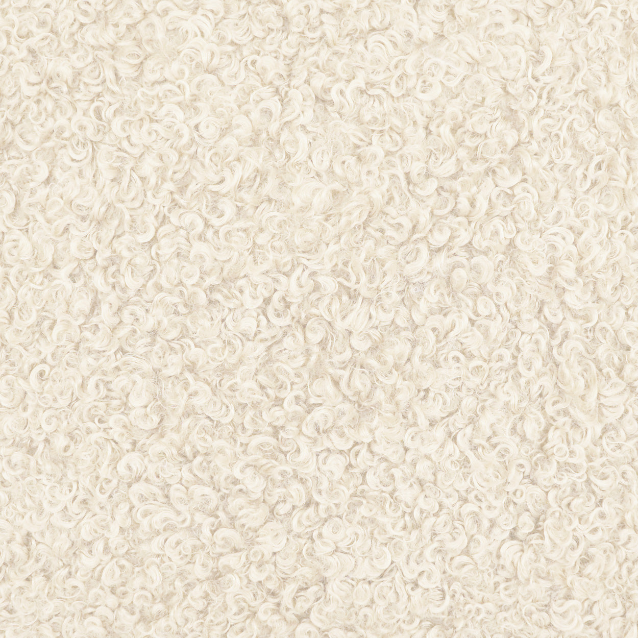 D.V. KAP HOME 24" x 24" Lambsy Pillow - Natural Faux Fur, Western Chic - 3855-N-2424