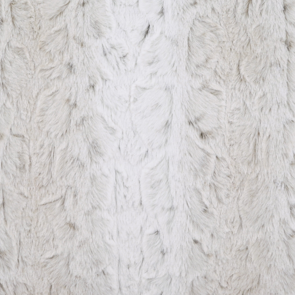 D.V. KAP HOME 3856-A-YARD Juneau Fabric - Arctic Faux Fur, Animal, Western Chic White - Juneau