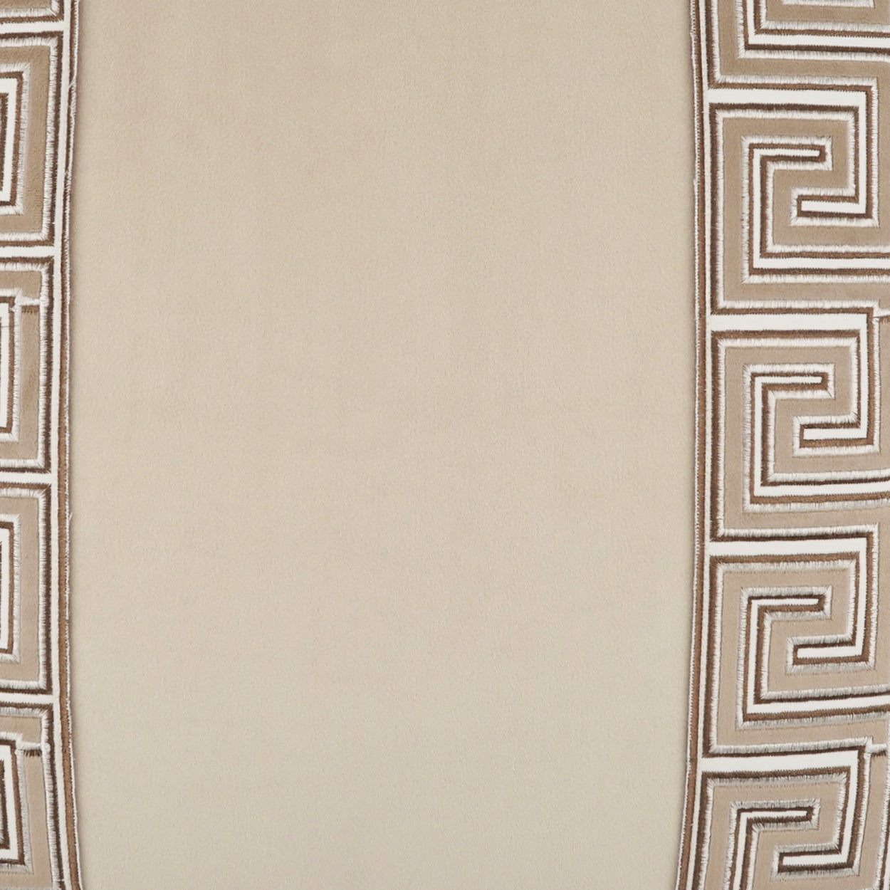 D.V. KAP HOME 24" x 24" Fontanelle Pillow - Camel Traditional, Band / Ribbon - 3924-C-2424