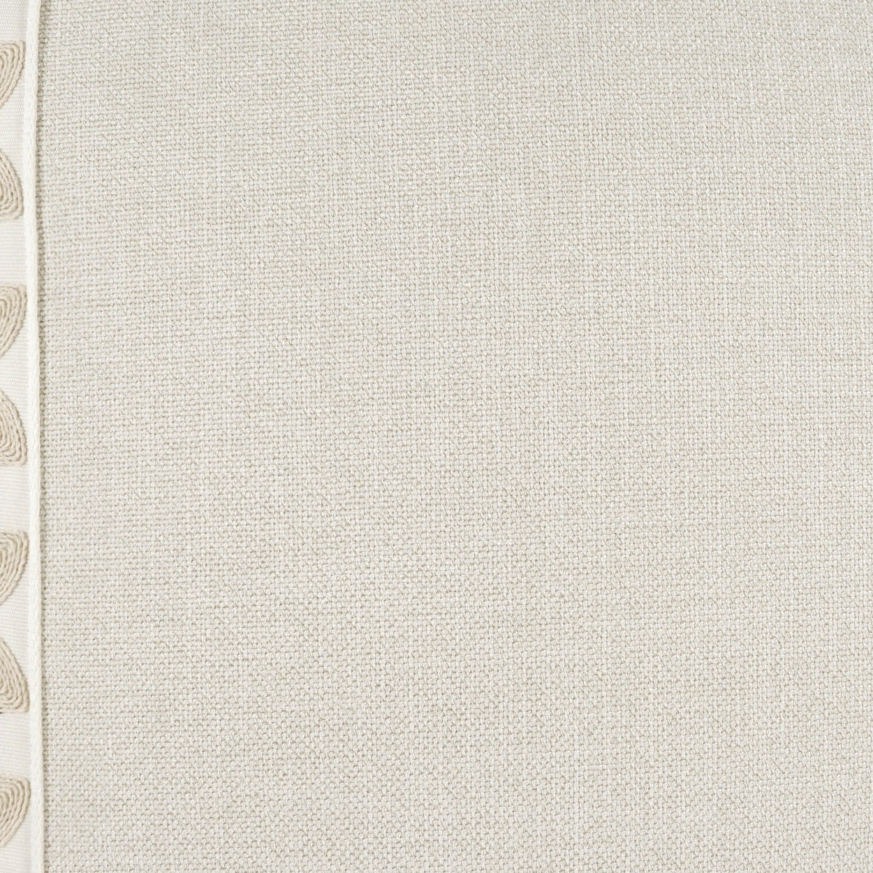 D.V. KAP HOME 24" x 24" Demeter Pillow Global, Farmhouse, Band / Ribbon - 3981-2424