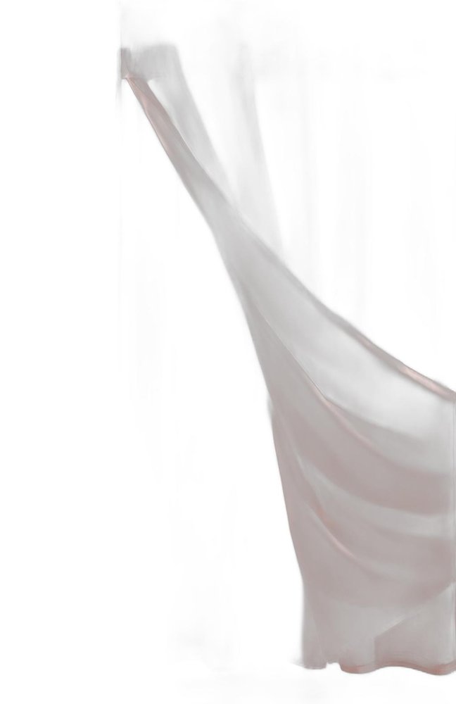 Blush Sheer and Grid Shower Curtain and Liner Set