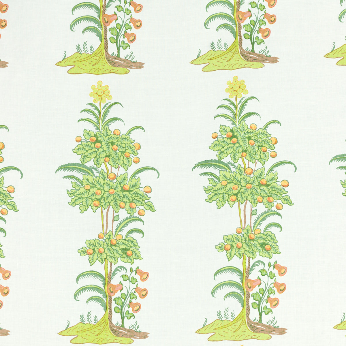 SCHUMACHER RAOUL TEXTILES MANDARIN PRINTS PRINTS LIME - 401B42
