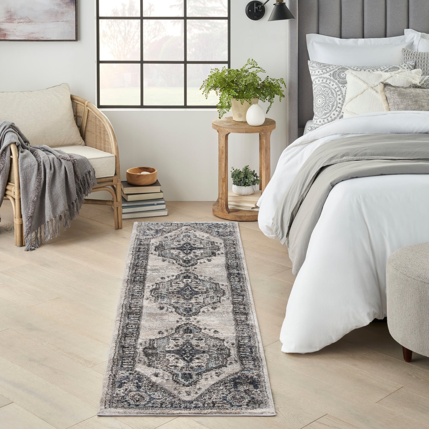 Nourison Rugs Nourison Home Farmhouse 8' Runner - 099446882936
