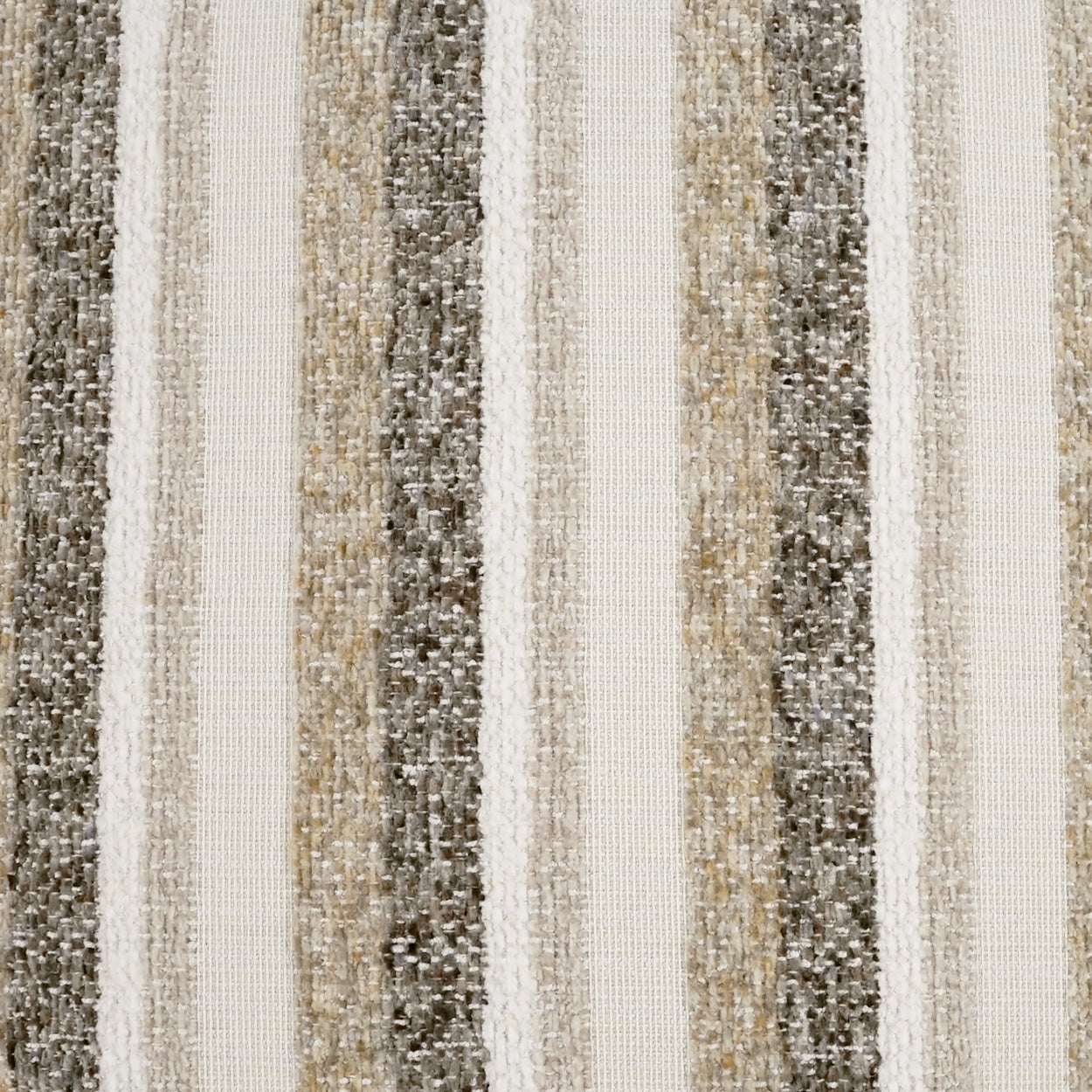 D.V. KAP HOME 24" x 24" Bailey Pillow - Oyster Stripes - 4079-O-2424