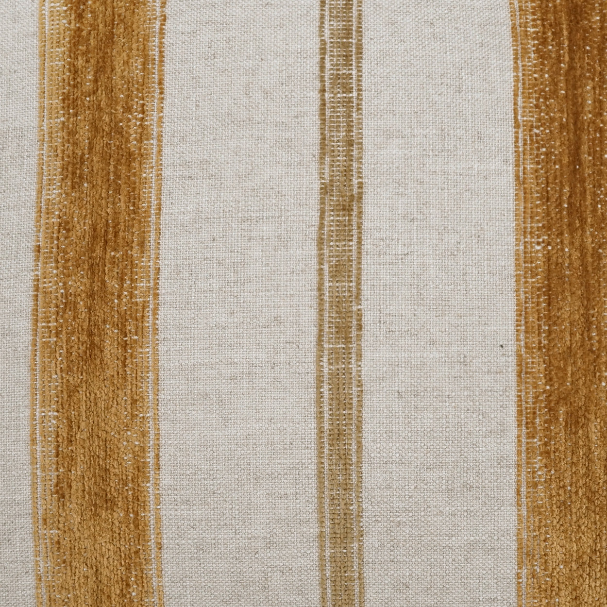 D.V. KAP HOME 24" x 24" Lindor Pillow - Dijon Stripes Textured - 4090-D-2424