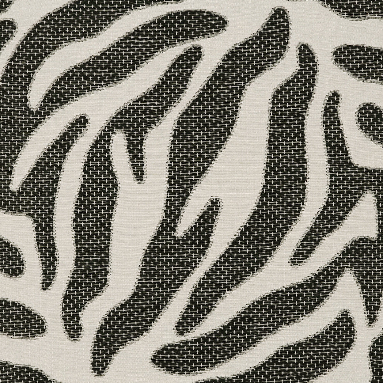 D.V. KAP HOME 24" x 24" Caicedo Pillow - Ebony Animal, Global - 4099-E-2424