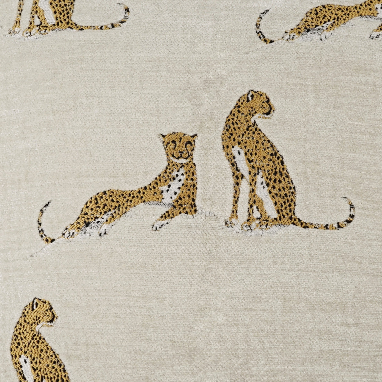 D.V. KAP HOME 24" x 24" Little Iris Pillow - Ivory Animal, Novelty, Transitional - 4142-I-2424