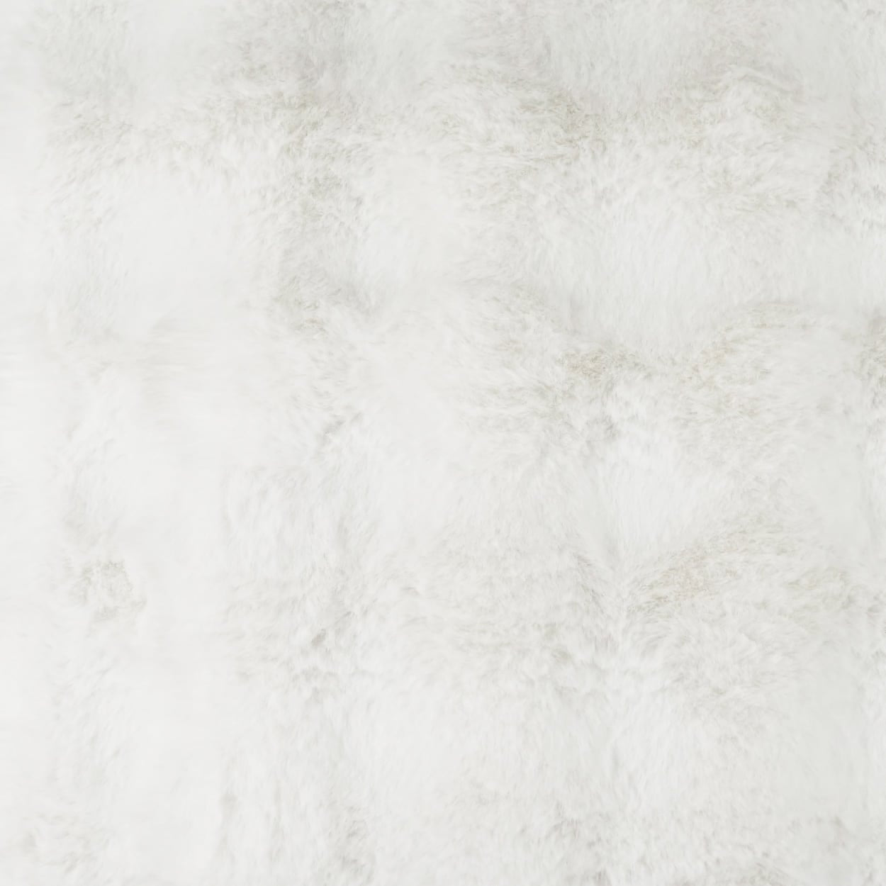 D.V. KAP HOME 4169-C-YARD Affair Fabric - Cloud Faux Fur, Solid White - Affair