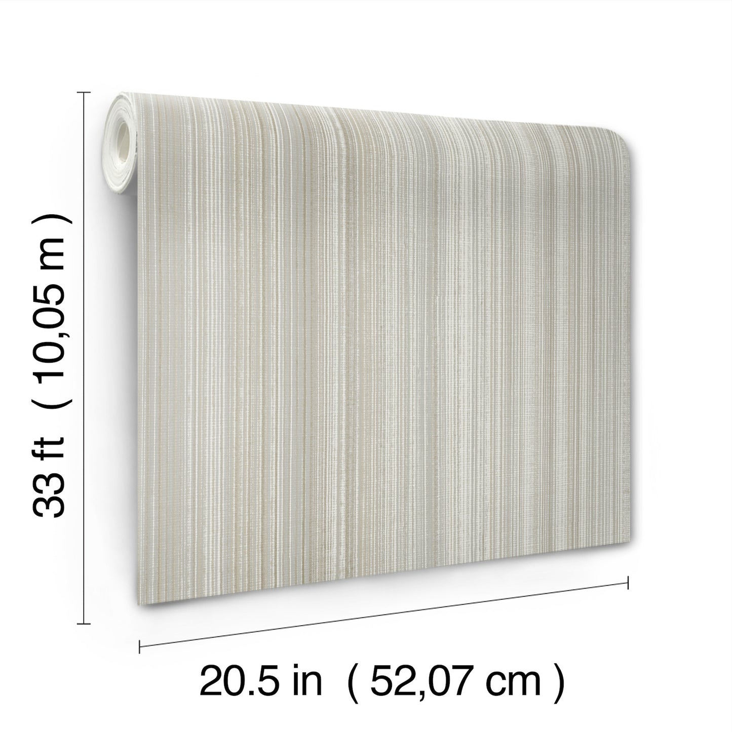 York Wallcoverings A-Street Prints Elan Grey Ombre Stripe Wallpaper Graphics Modern Grey Wallpaper - 4177-27747