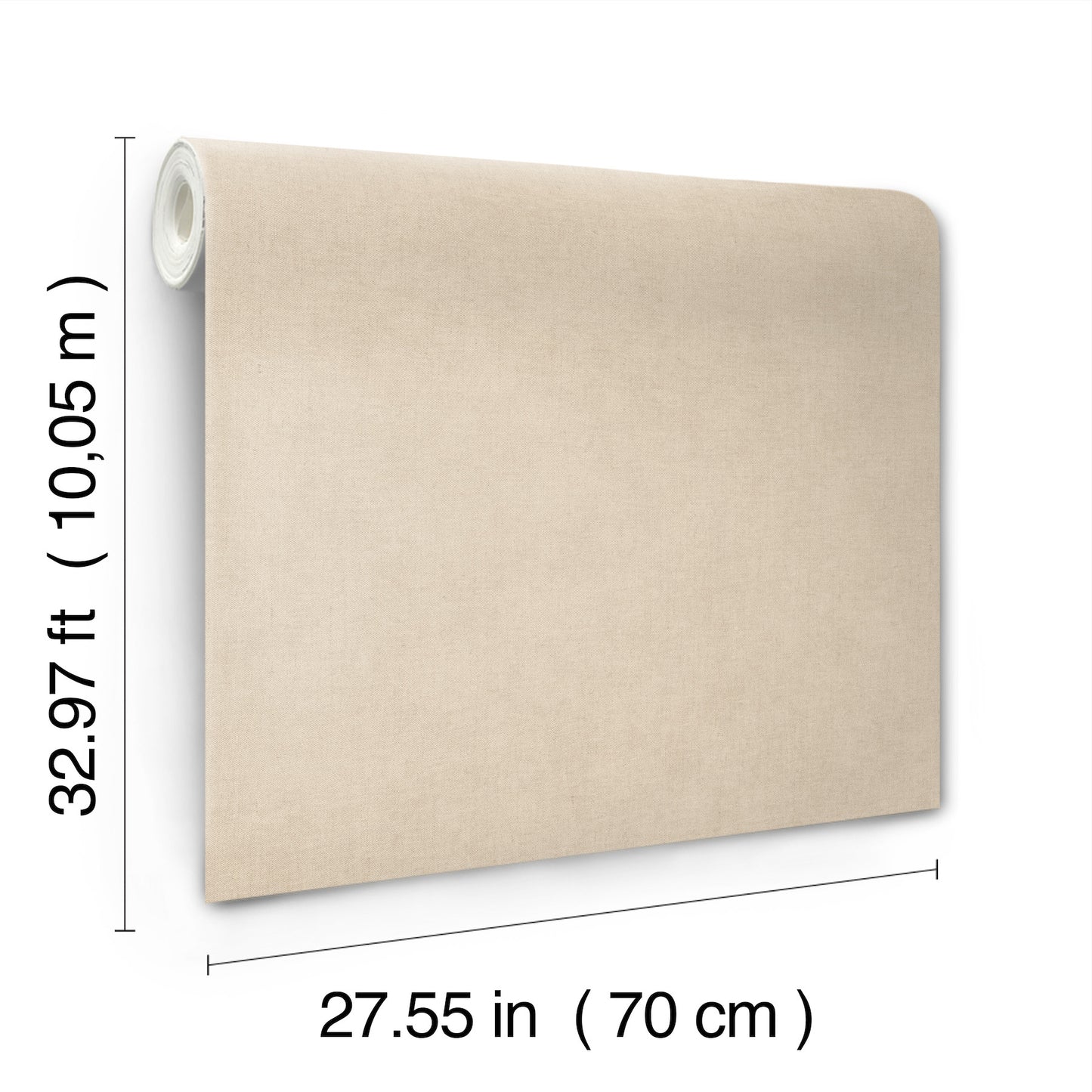 York Wallcoverings A-Street Prints Nuovo Khaki Faux Linen Wallpaper Graphics Transitional Khaki Wallpaper - 4193-7423