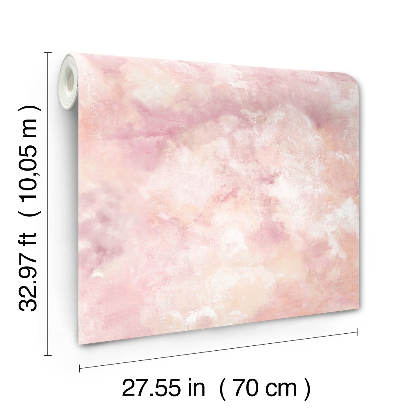 York Wallcoverings A-Street Prints Aria Pink Abstract Wallpaper Abstract Bohemian Pink Wallpaper - 4193-7461