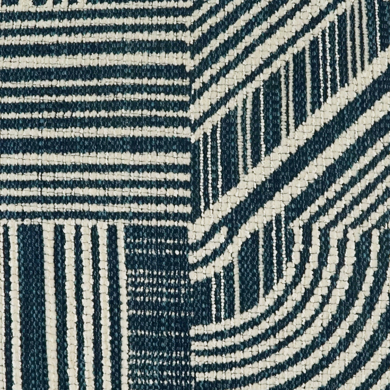 D.V. KAP HOME 24" x 24" Zaria Pillow - Azure Modern, Global, Abstract - 4223-A-2424