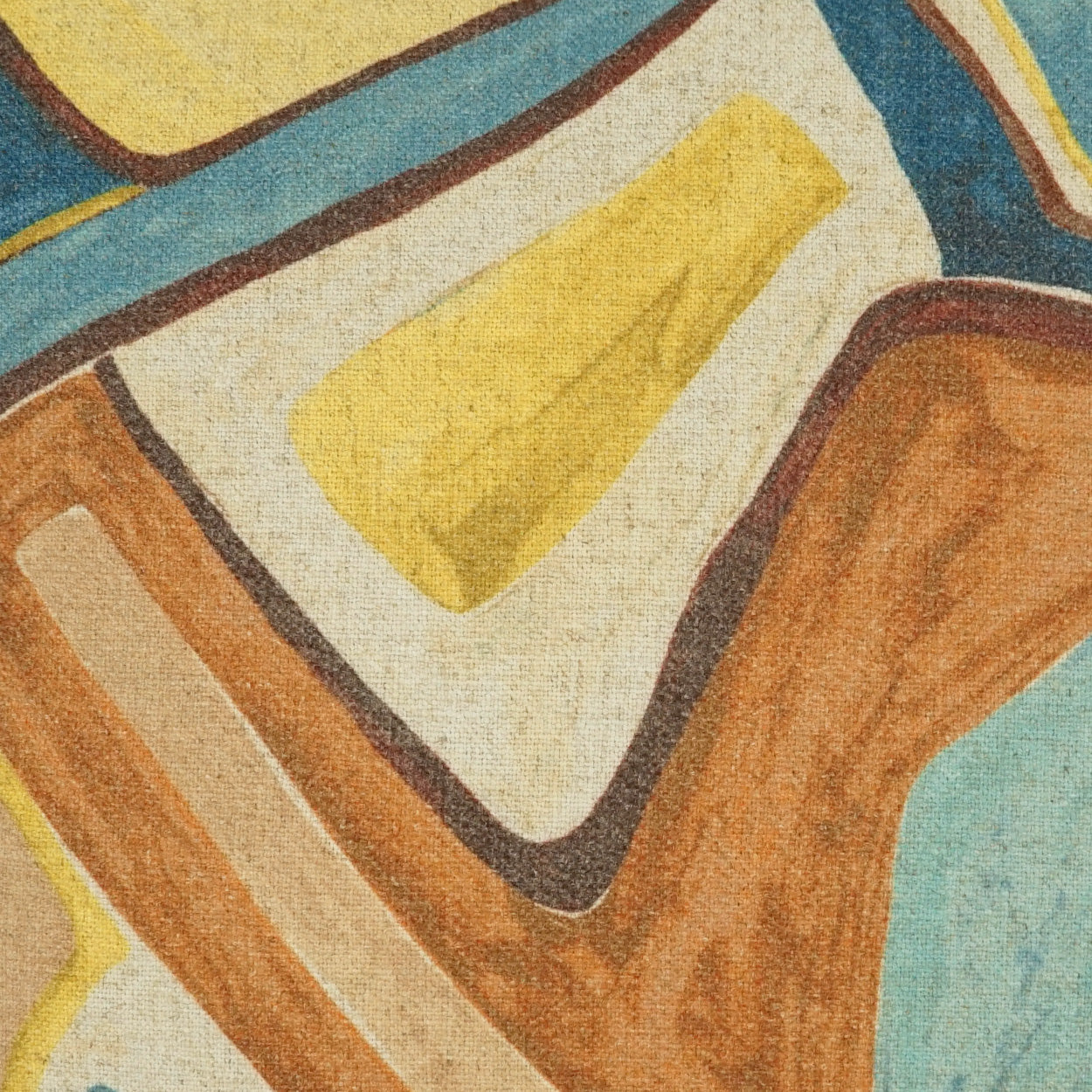 D.V. KAP HOME 24" x 24" Piero Pillow - Harvest Abstract, Modern, Global - 4240-H-2424