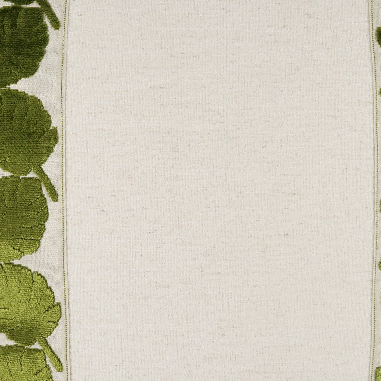 D.V. KAP HOME 24" x 24" Palm Leaf Mini Pillow - Kiwi Floral, Band / Ribbon - 4246-K-2424