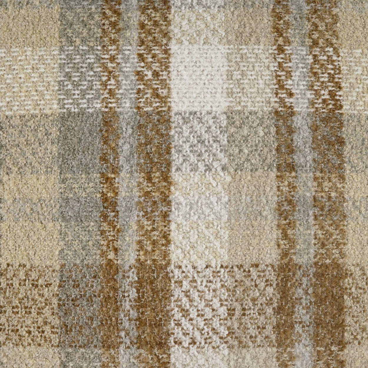 D.V. KAP HOME 4252-N-YARD Alistair Fabric - Natural Plaid - Check, Traditional, Farmhouse Tan - Alistair