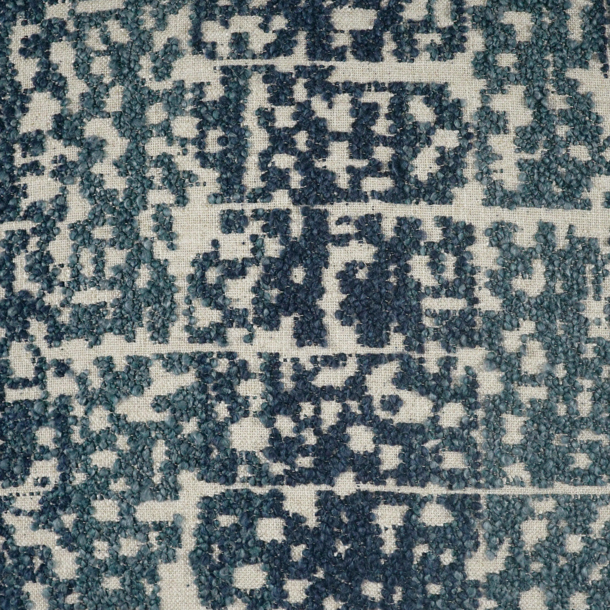 D.V. KAP HOME 24" x 24" Kakura Pillow - Indigo Abstract, Global, Textured - 4259-I-2424