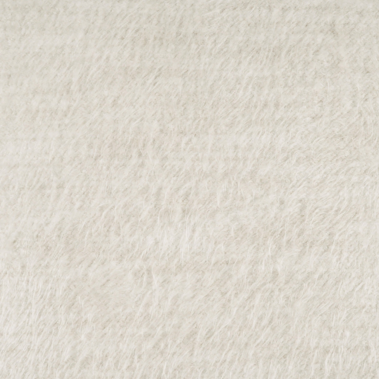 D.V. KAP HOME 24" x 24" Fozzie Pillow - Cream Solid, Textured - 4262-C-2424