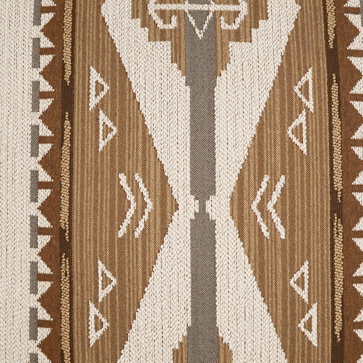 D.V. KAP HOME 4270-YARD Colony Fabric Western Chic Brown - Colony