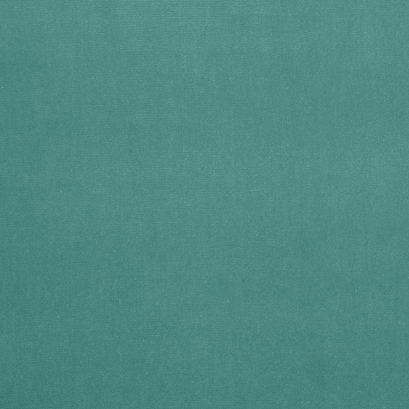 Teal velvet fabric swatch with a plush nap.