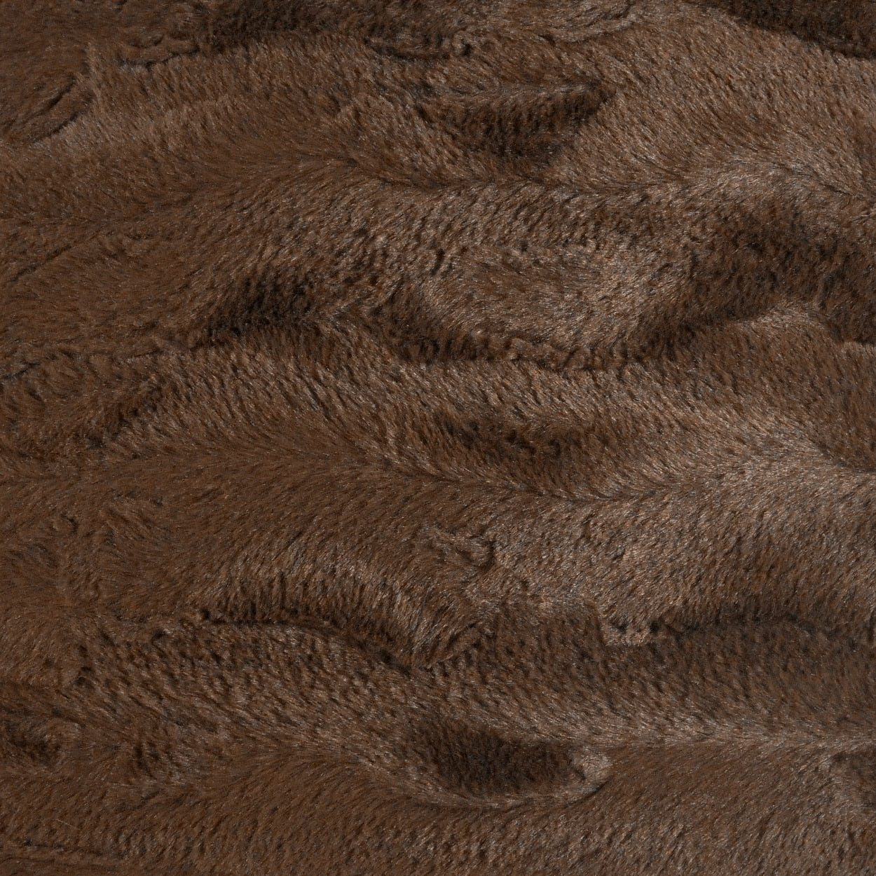 D.V. KAP HOME 4294-B-YARD Orca Fabric - Brown Faux Fur, Solid Brown - Orca