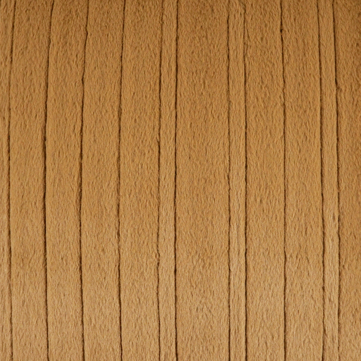 D.V. KAP HOME 24" x 24" Spalding Pillow - Nougat Faux Fur, Solid, Stripes - 4295-N-2424