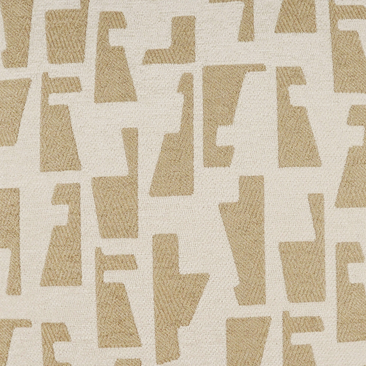 D.V. KAP HOME 24" x 24" Targa Pillow - Linen Modern, Global, Abstract, Geometric - 4301-L-2424