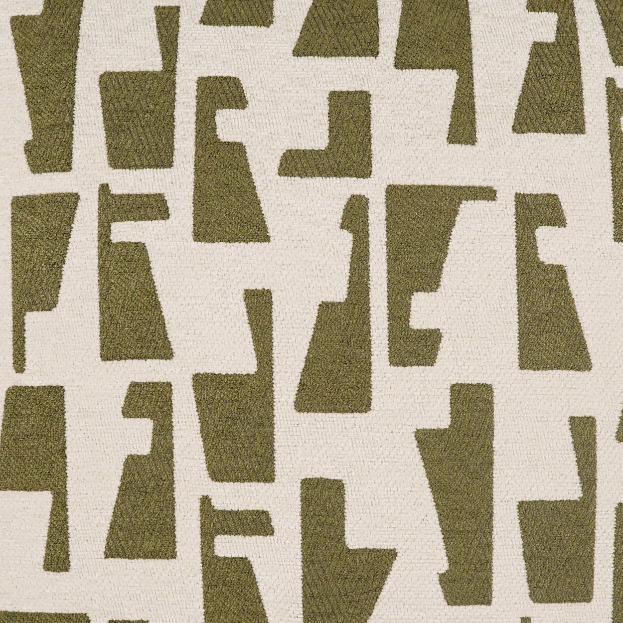 D.V. KAP HOME 4301-M-YARD Targa Fabric - Moss Modern, Global, Abstract, Geometric Green - Targa
